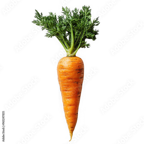 Obraz na płótnie Carrot isolated on a transparent background png file no background_1 png file w salonie