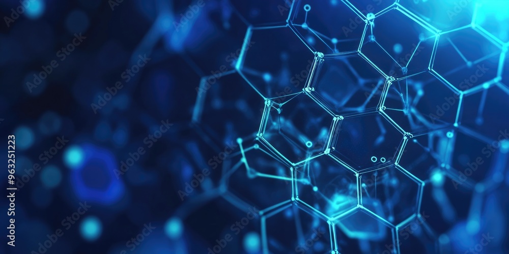 An abstract medical background with a hexagonal pattern emphasizes innovation and progress in healthcare and science. An abstract medical background with a hexagonal pattern emphasizes innovation and progress in healthcare and science.