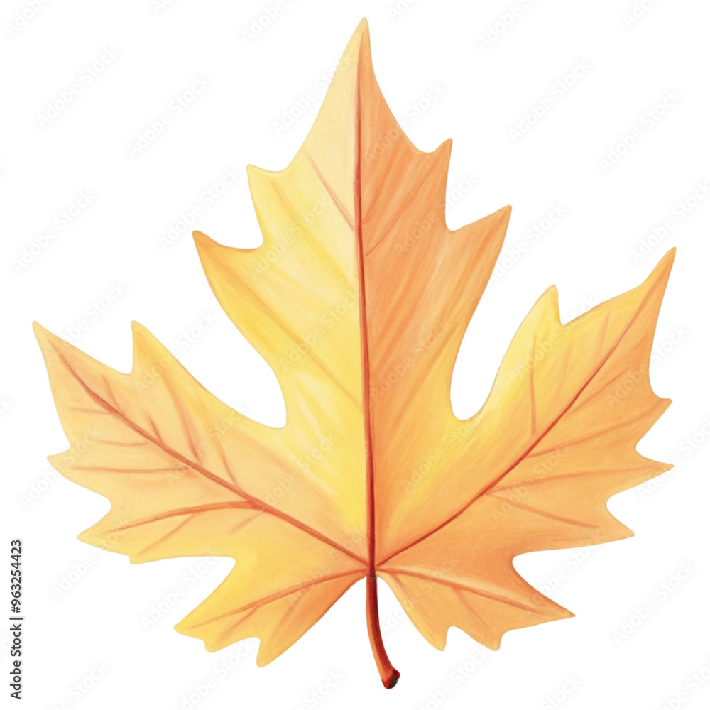 maple leaf isolated on white maple leaf isolated on white