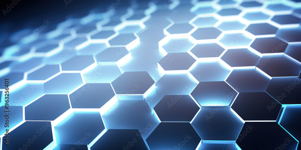 Hexagon background. Hexagonal shapes, honeycomb pattern. Geometric and three-dimensional design. Futuristic and technological wallpaper. Hexagon background. Hexagonal shapes, honeycomb pattern. Geometric and three-dimensional design. Futuristic and technological wallpaper.