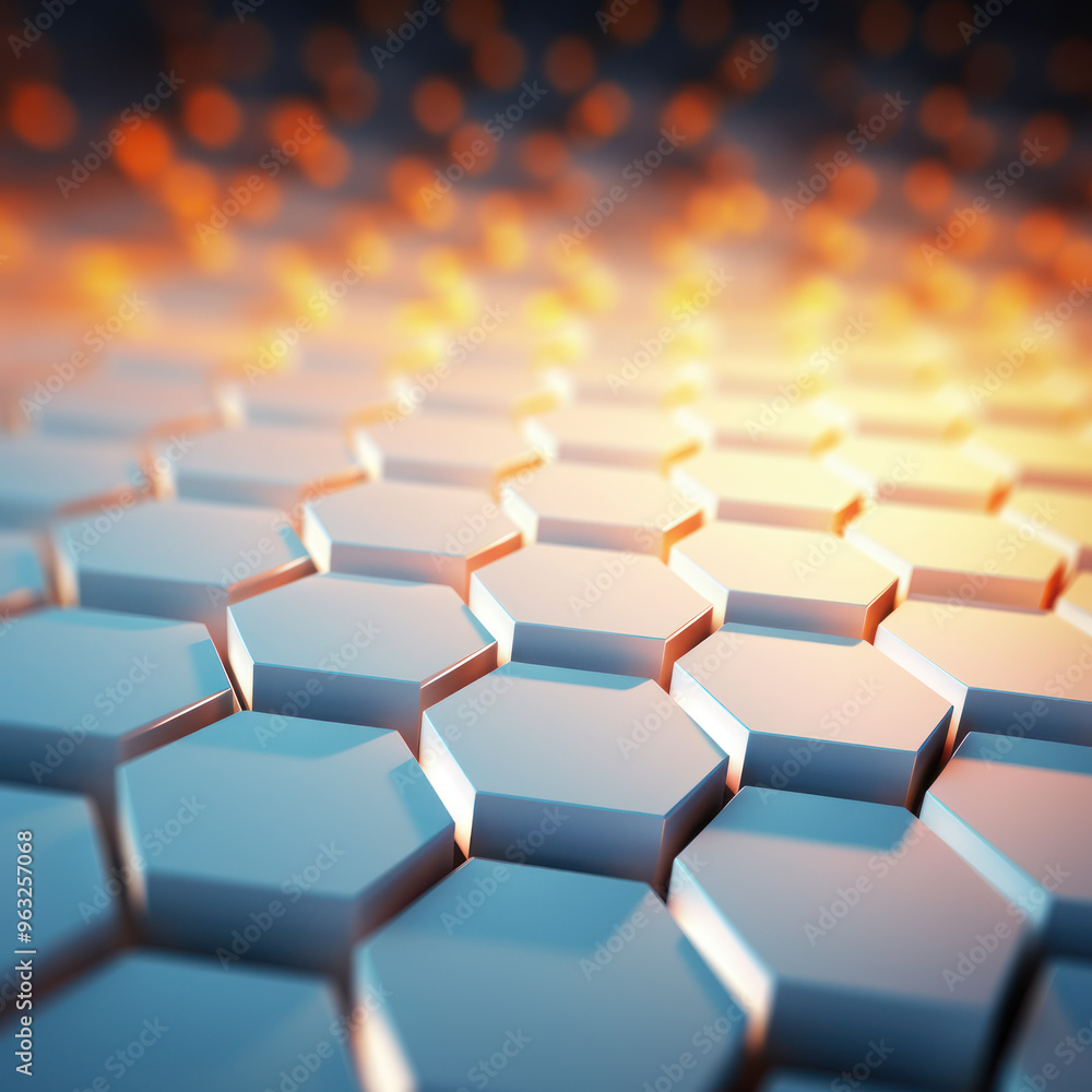 Hexagon background. Hexagonal shapes, honeycomb pattern. Geometric and three-dimensional design. Futuristic and technological wallpaper. Hexagon background. Hexagonal shapes, honeycomb pattern. Geometric and three-dimensional design. Futuristic and technological wallpaper.
