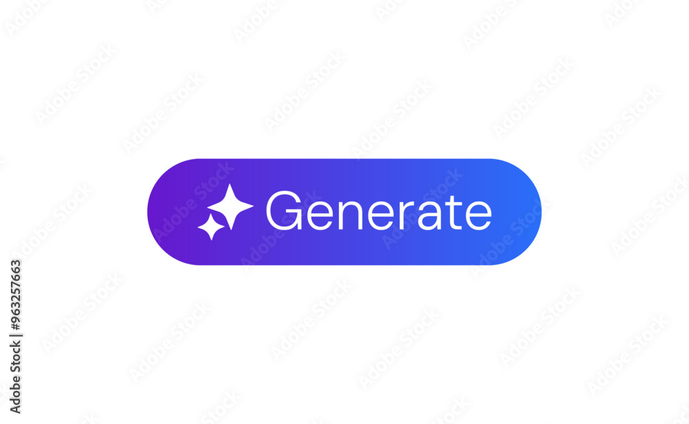 AI Generate Button. Vector Button for AI Generator App. AI Icon for websites. Artificial intelligence and Machine learning technology concept. Chat with AI. UI UX design, Vector illustration. AI Generate Button. Vector Button for AI Generator App. AI Icon for websites. Artificial intelligence and Machine learning technology concept. Chat with AI. UI UX design, Vector illustration.