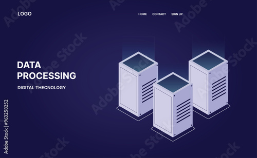 Big Data Flow Processing in Ultraviolet: Isometric Vector of Cloud Databases, Web Hosting, and Server Rooms

