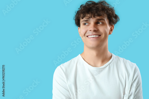 Portrait of handsome young ...