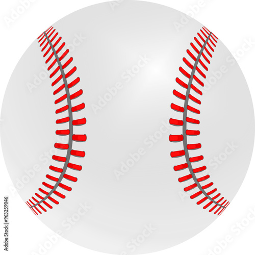Vector Illustration of baseball