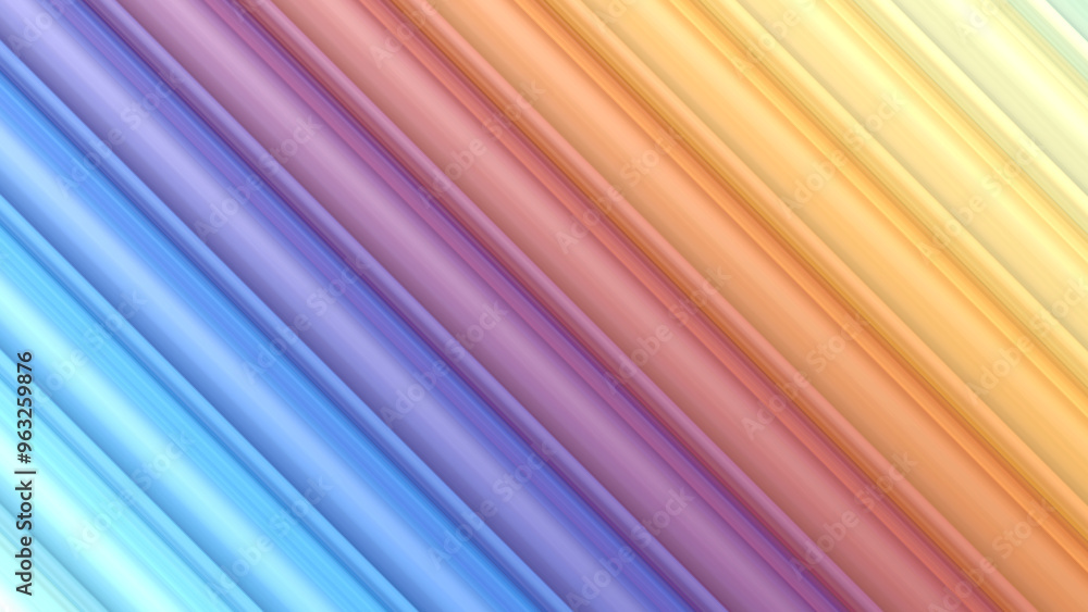 Hintergrund, bunte halbtransparente gläserne Röhren Hintergrund, bunte halbtransparente gläserne Röhren