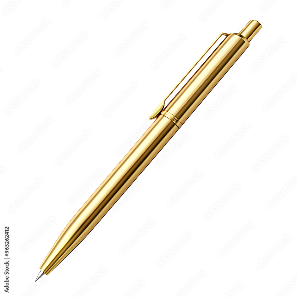 Gold Pen Illustration, Metallic Gold Ballpoint Pen, Elegant Writing Instrument Art, Digital Pen Clipart, Shiny Gold Office Supply Print Gold Pen Illustration, Metallic Gold Ballpoint Pen, Elegant Writing Instrument Art, Digital Pen Clipart, Shiny Gold Office Supply Print