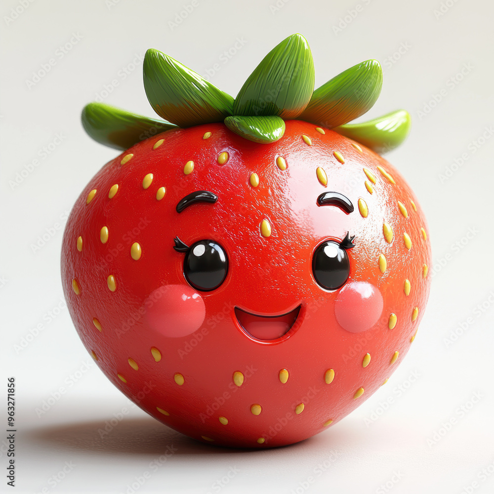 Obraz premium Happy Strawberry.