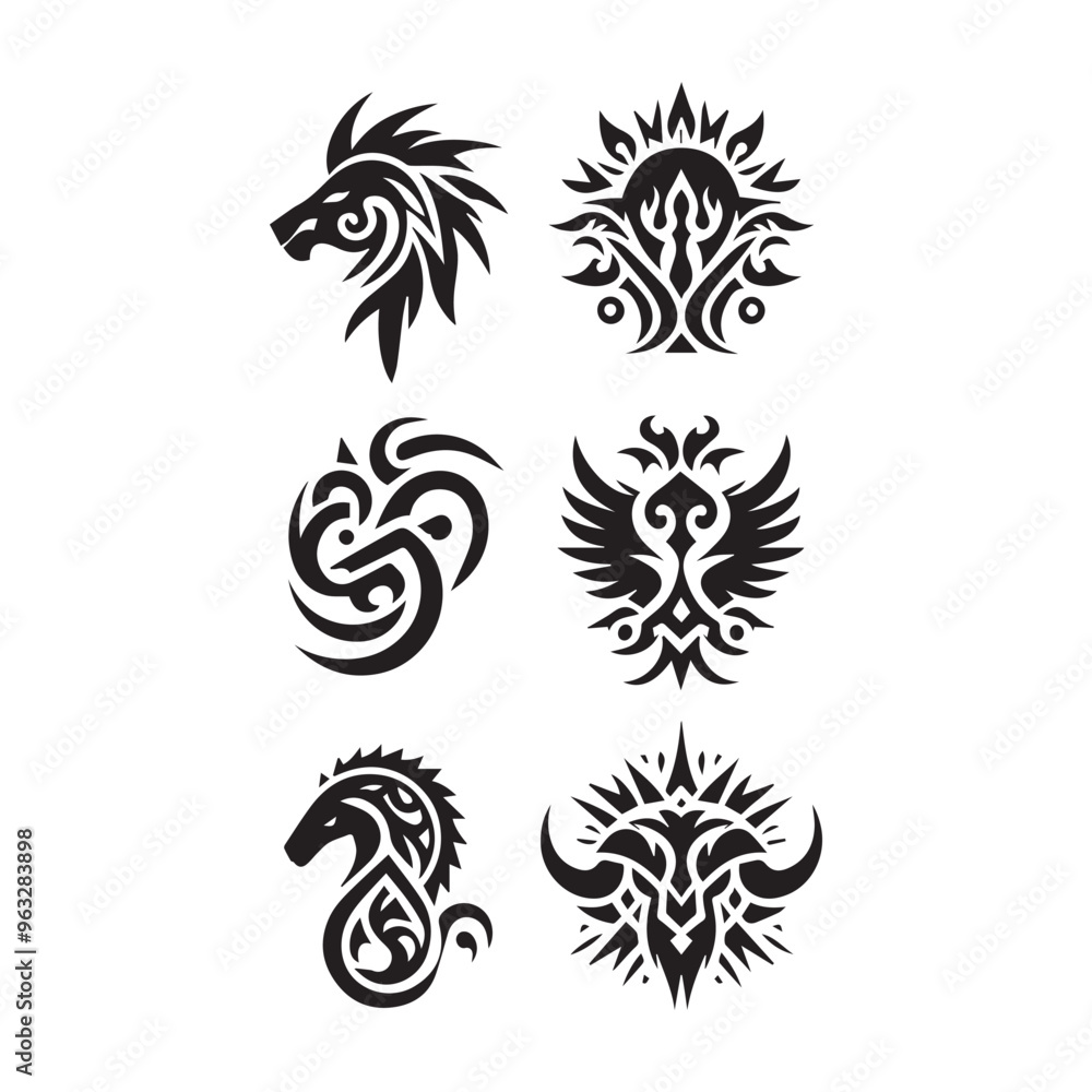Tribal butterfly tattoo design Tribal butterfly tattoo design