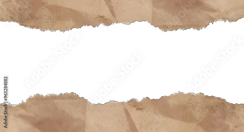 old torn paper texture  background