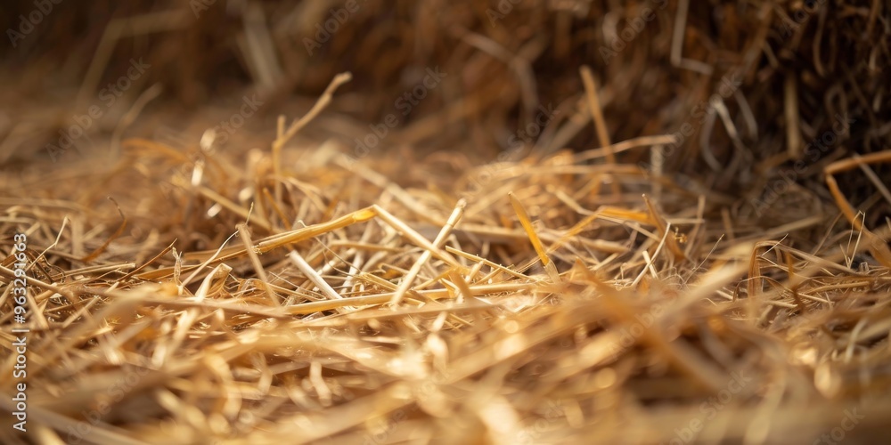 Close-up of dried straw background, showcasing the intricate texture and natural detail of the straw. Close-up of dried straw background, showcasing the intricate texture and natural detail of the straw.
