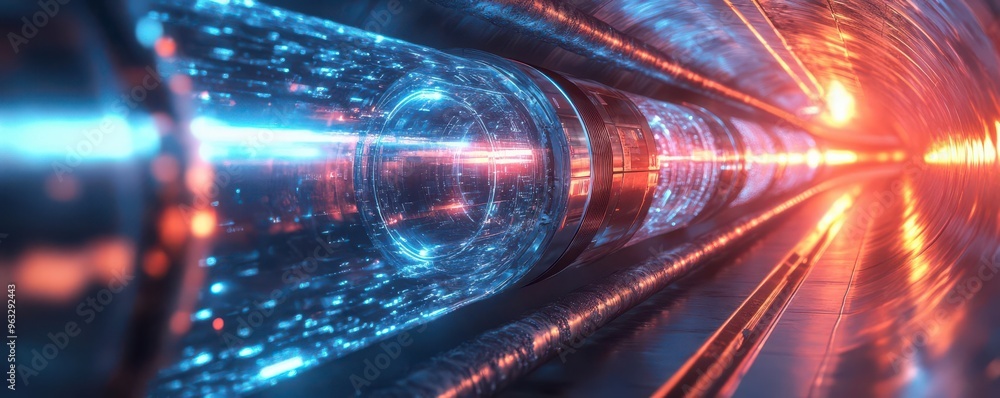 Hyperloop underwater tunnel connecting continents Hyperloop underwater tunnel connecting continents