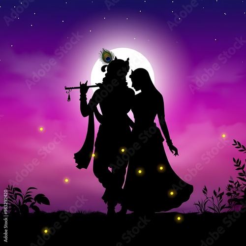 Radha Krishna: Eternal Melody of Divine Love photo