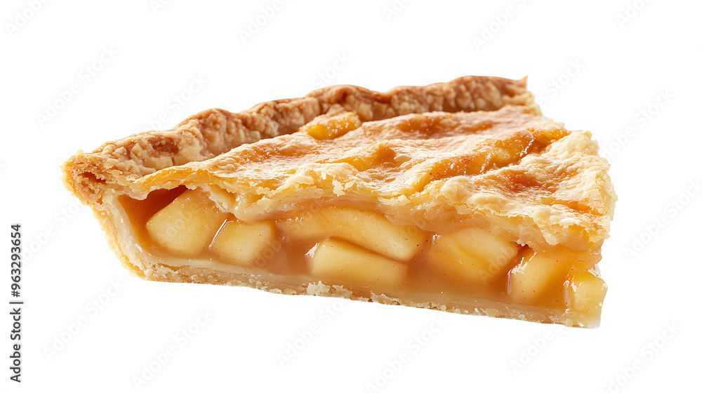 apple pie isolated on white apple pie isolated on white