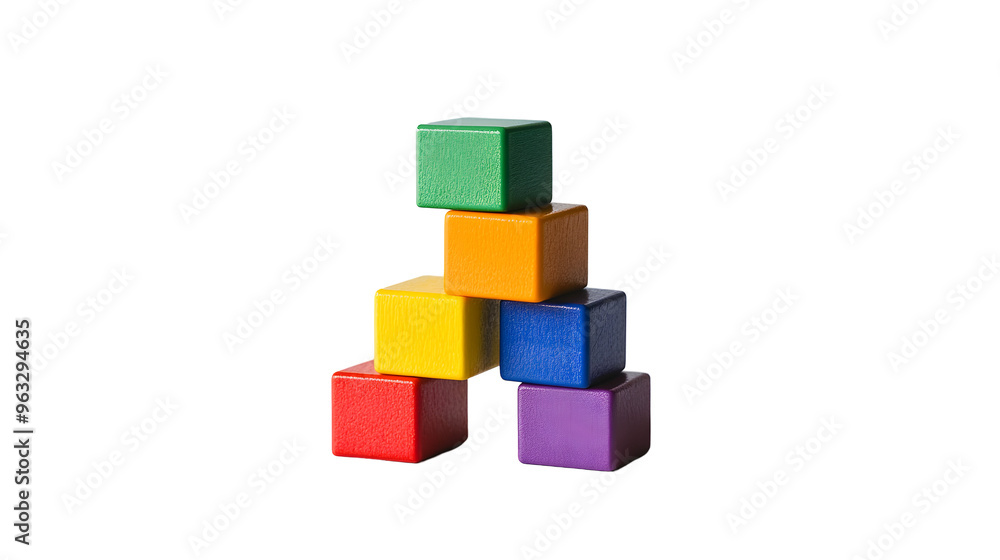 Obraz premium wooden blocks