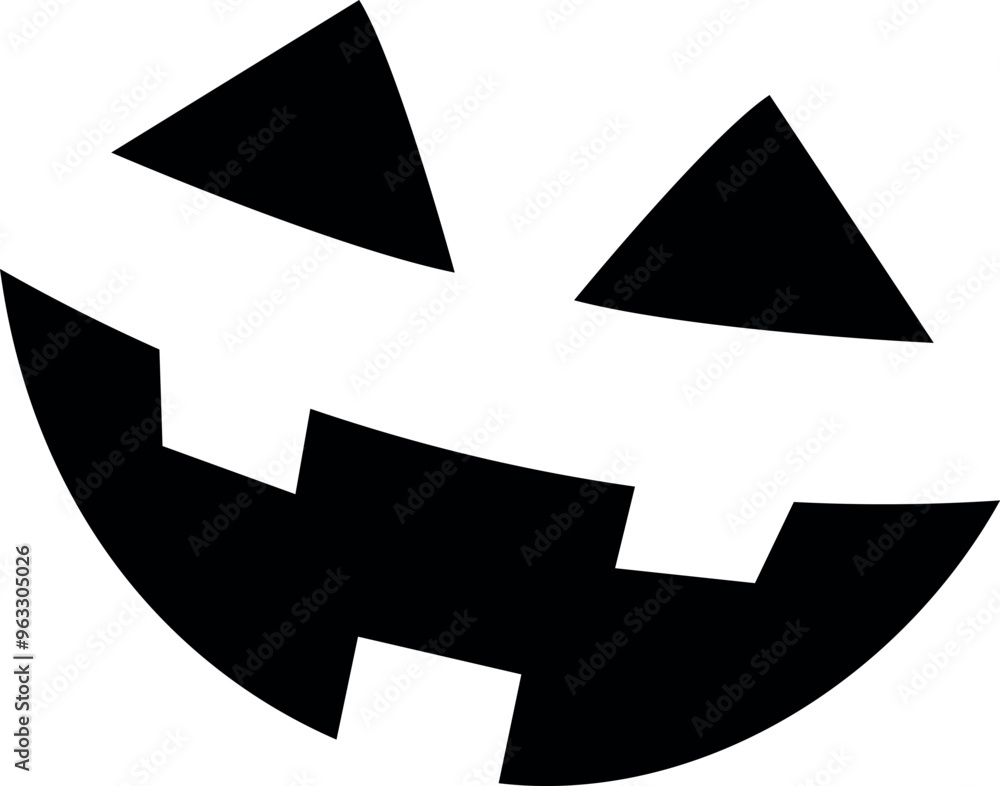 Halloween spooky pumpkin face. Jack O Lanter illustration vector. Halloween spooky pumpkin face. Jack O Lanter illustration vector.