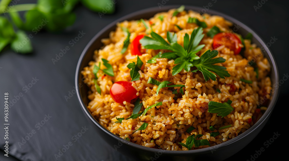rice with vegetables and meat rice with vegetables and meat