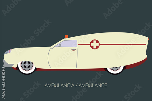 vintage ambulance