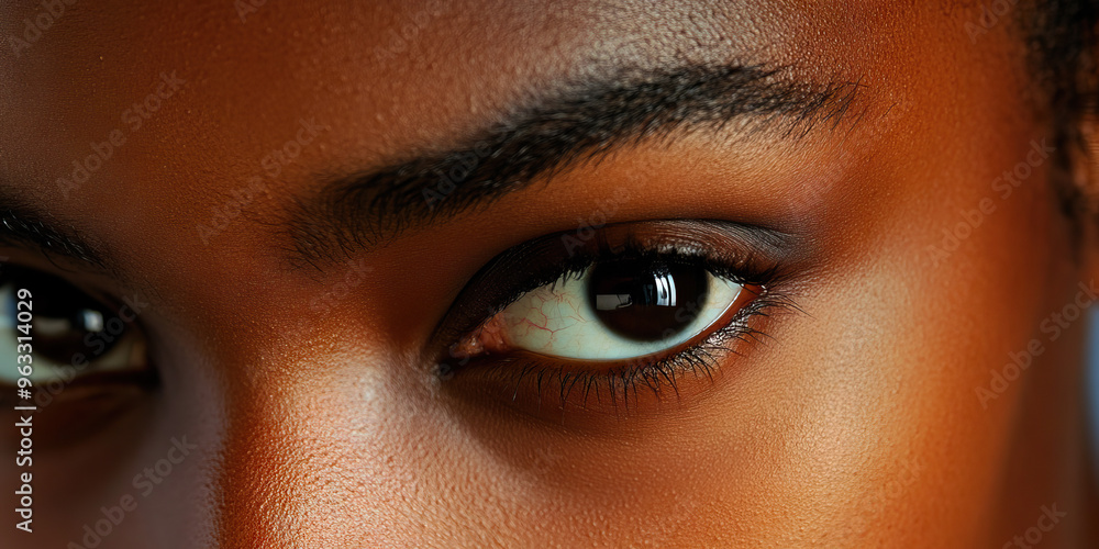 Curious Glance: A close-up of a curious expression, with the person's brow slightly furrowed and their eyes darting around. Curious Glance: A close-up of a curious expression, with the person's brow slightly furrowed and their eyes darting around.