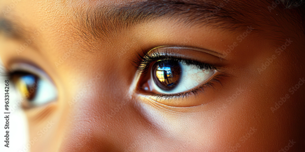 Curious Glance: A close-up of a curious expression, with the person's brow slightly furrowed and their eyes darting around. Curious Glance: A close-up of a curious expression, with the person's brow slightly furrowed and their eyes darting around.