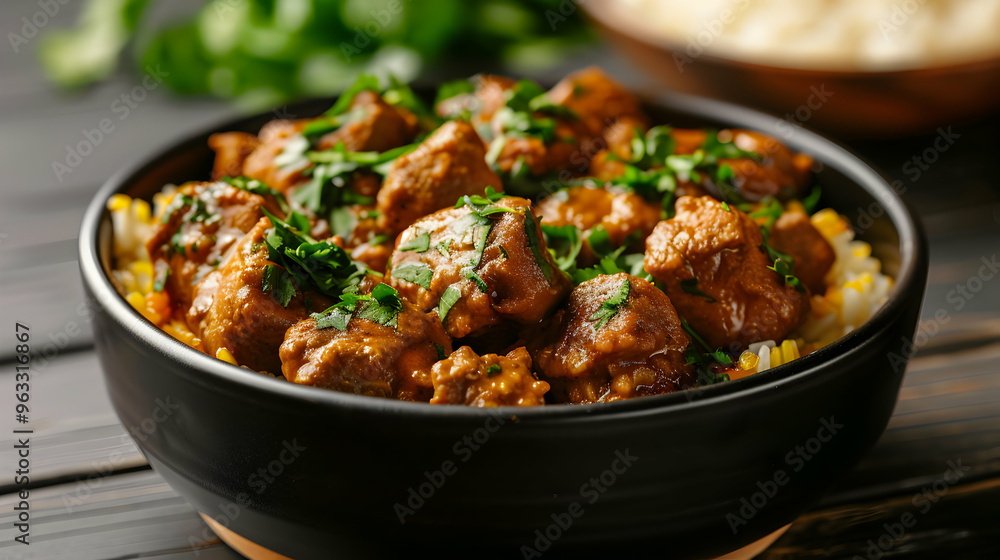 Fototapeta premium Moroccan Tagine With Couscous 