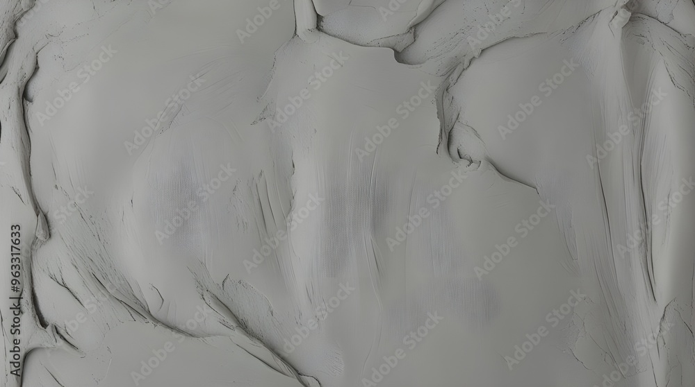 Fototapeta premium Grey modelling clay background and texture 