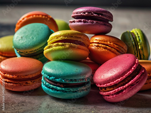 Wallpaper Mural French Macarons Torontodigital.ca