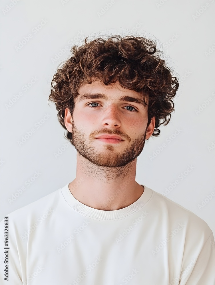Portrait of a Thoughtful Young Man Managing Freelance Projects and Income Portrait of a Thoughtful Young Man Managing Freelance Projects and Income
