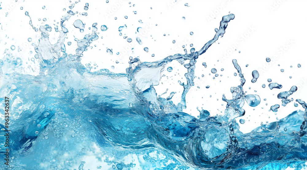 Blue water swirl splash with little bubbles isolated on white background PNG. Beverages isolated on white. Photo realistic photo
Blue water swirl splash with little bubbles isolated on white background PNG. Beverages isolated on white. Photo realistic photo