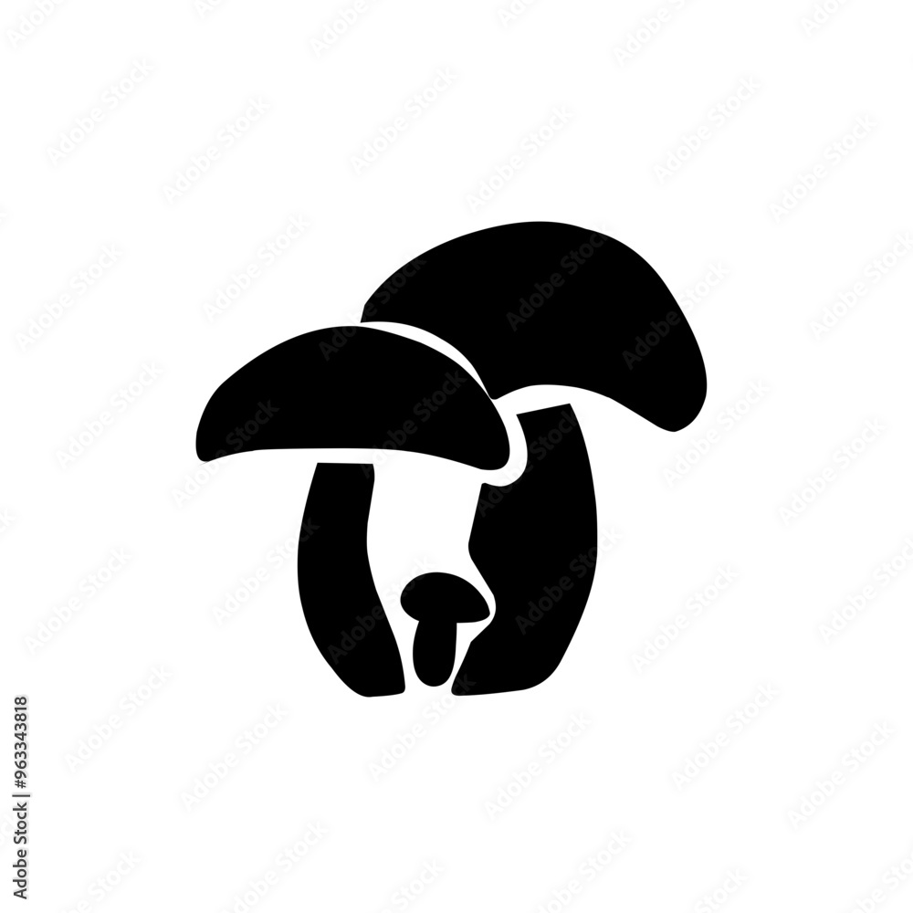 mushroom icon isolated vector illustration mushroom icon isolated vector illustration