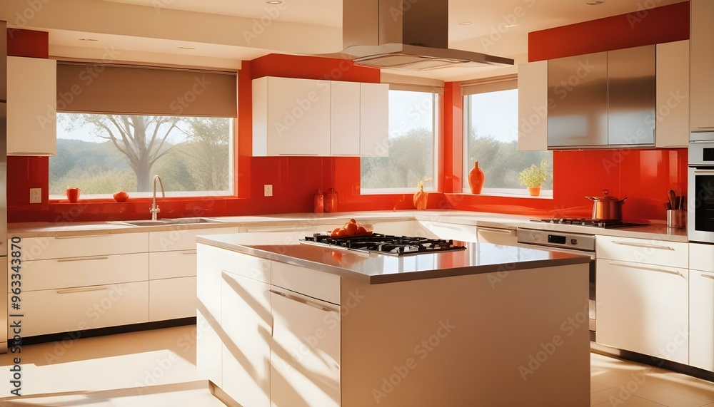 Photo interior modern design room 3d illustration Photo interior modern design room 3d illustration