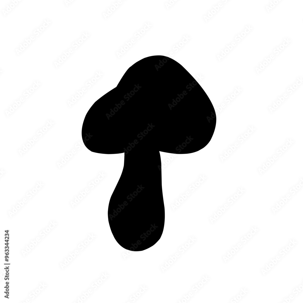 mushroom icon isolated vector illustration mushroom icon isolated vector illustration