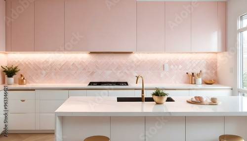 Photo interior modern design room 3d illustration