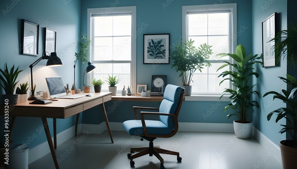 Photo interior modern design room 3d illustration Photo interior modern design room 3d illustration