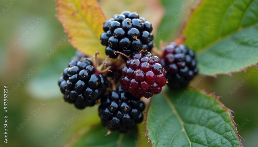 blackberries on the bush blackberries on the bush