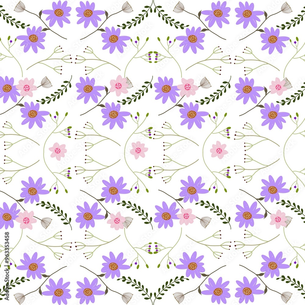 Flower pattern abstract Flower pattern abstract