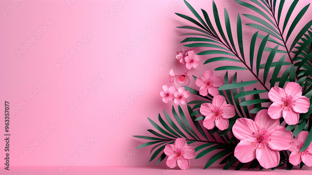 Mothers Day Modern Background With Decor Elements. Mothers Day Modern Background With Decor Elements.