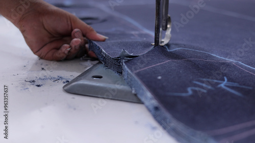 Jeans factories are producing large quantities.	
