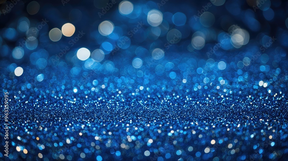 Abstract blue glitter bokeh background. Perfect for adding a festive or celebratory feel to your designs. Abstract blue glitter bokeh background. Perfect for adding a festive or celebratory feel to your designs.
