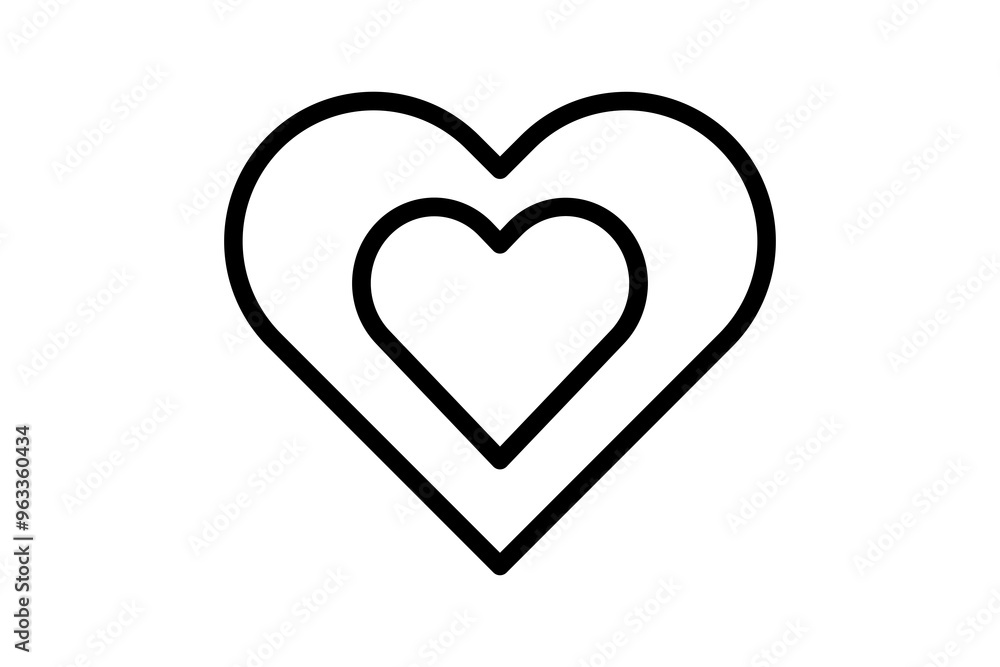 A minimalist outline featuring a heart, an arrow-pierced heart, a broken heart, and a heart in love, illustrating the emotions of love—romance, heartbreak, and joy. A minimalist outline featuring a heart, an arrow-pierced heart, a broken heart, and a heart in love, illustrating the emotions of love—romance, heartbreak, and joy.