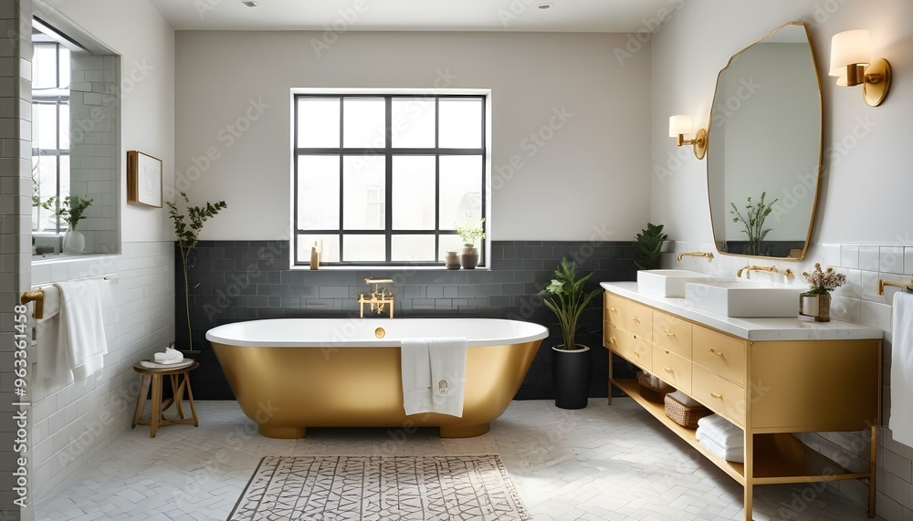 Photo interior modern design room 3d illustration Photo interior modern design room 3d illustration
