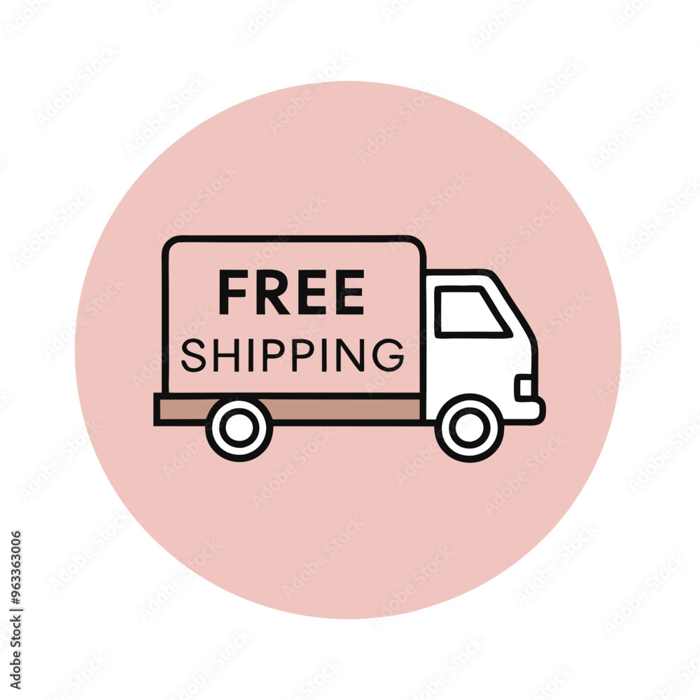 Free delivery icon Free delivery icon