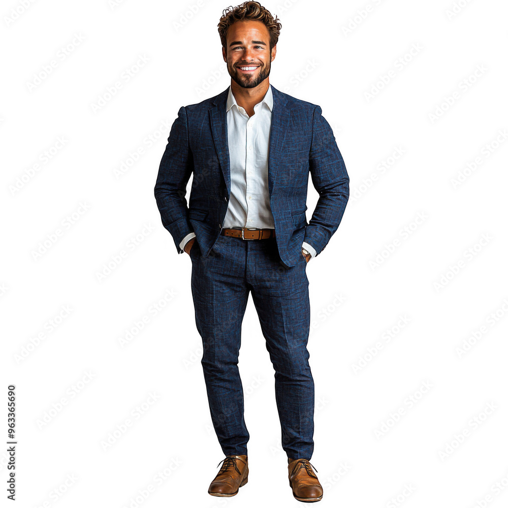 Event Planner Man isolated on a transparent background png file no background - handsome png file Event Planner Man isolated on a transparent background png file no background - handsome png file