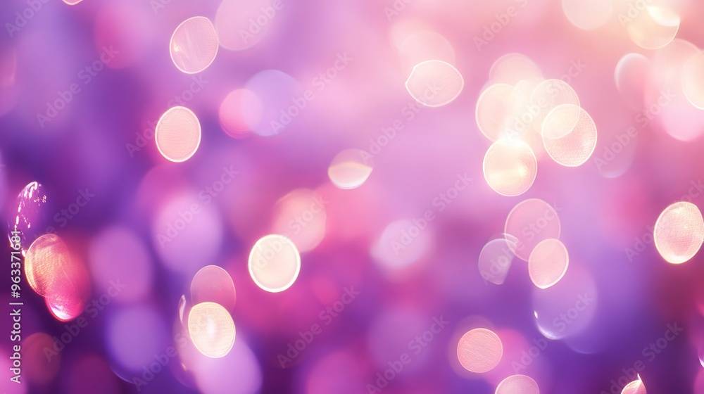 Blurry bokeh lights with pink and purple Blurry bokeh lights with pink and purple