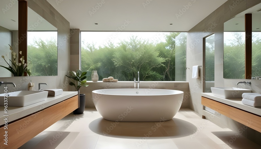 Photo interior modern design room 3d illustration Photo interior modern design room 3d illustration
