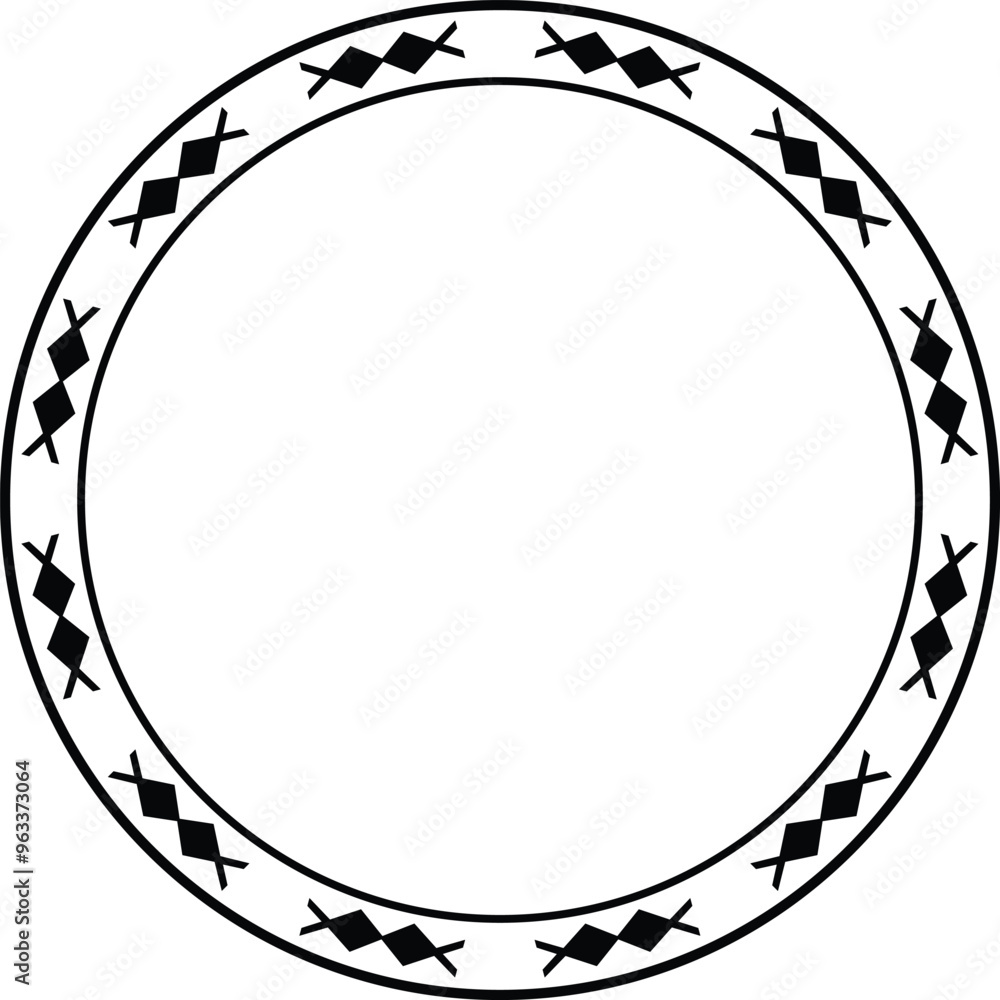 Polynesian tattoo tribal circle design. Samoan tattoo tribal frame circle border stencil. Polynesian tattoo tribal circle design. Samoan tattoo tribal frame circle border stencil.