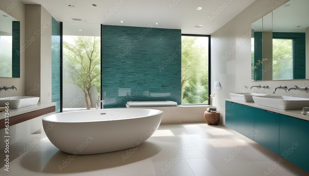 Photo interior modern design room 3d illustration Photo interior modern design room 3d illustration