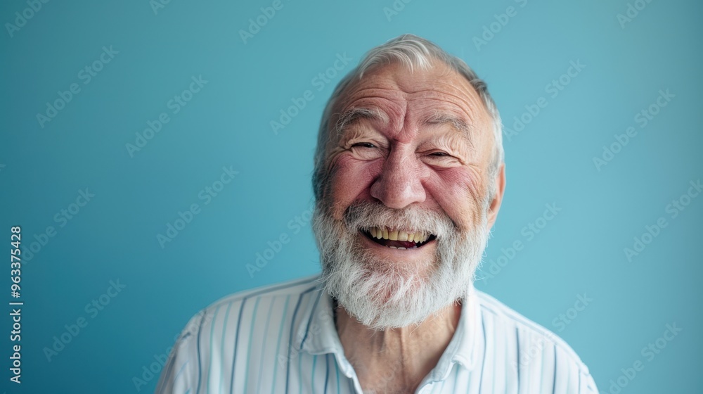 Obraz premium The Happy Elderly Man