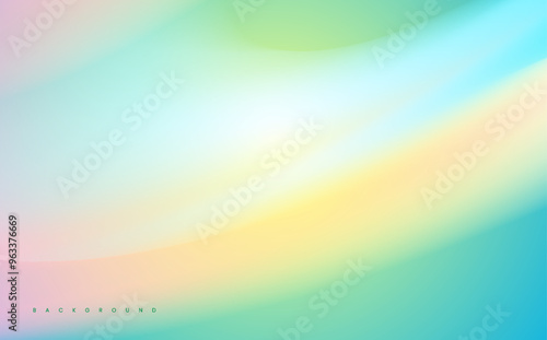 abstract soft wave pastel color background