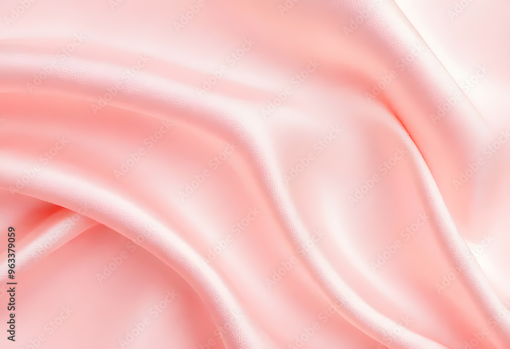 Obraz premium Abstract pink satin fabric background.